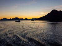 Morgenstimmung am Beginn des Holandsfjordes